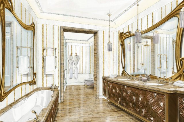 Illustration salle de bain